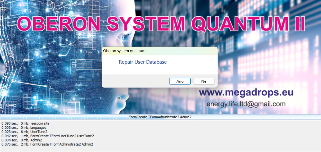 Ukázka postupu v Oberon System Quantum